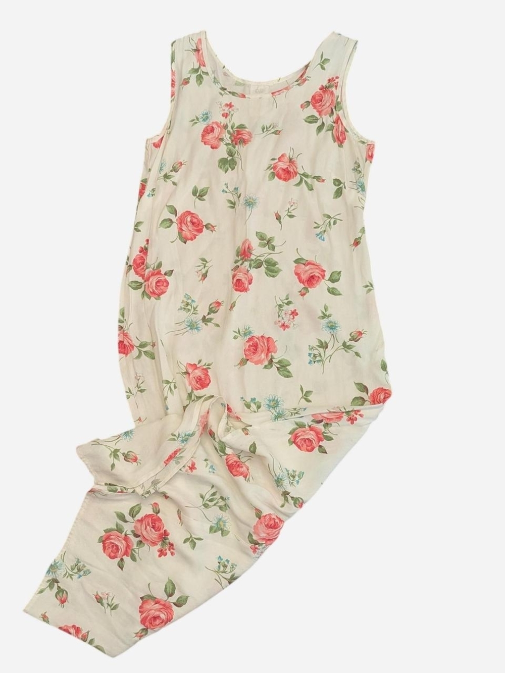 Vintage 90s Loose Floral Summer Dress